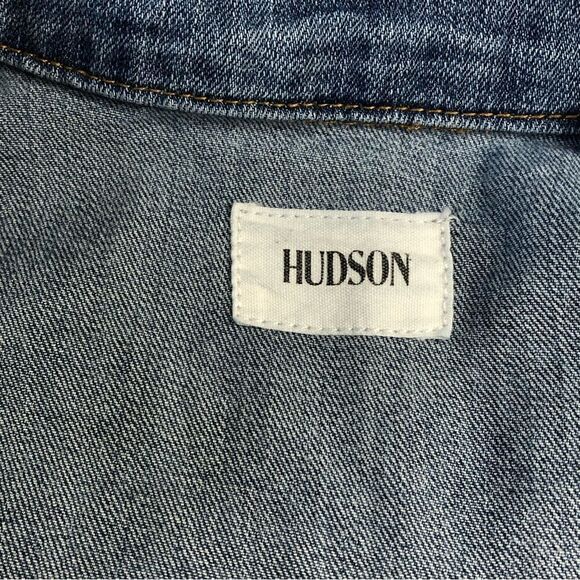 HUDSON DENIM TRUCKER JACKET - Picture 7 of 8